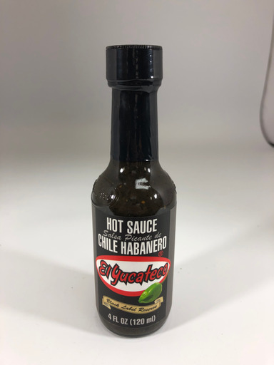 Salsa Picante de Chile Habanero Black Label Reserve El Yucateco 120 ML