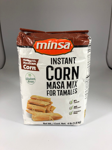 Instant Corn Masa Mix for Tamales Minsa 1,8kg