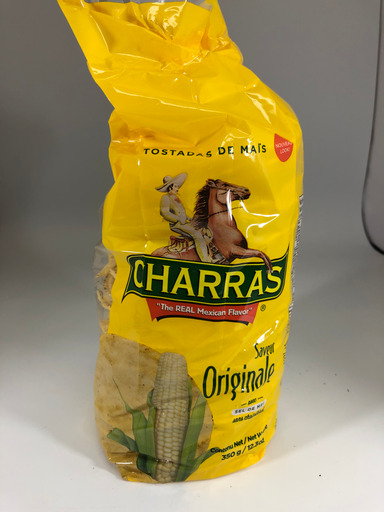 Tostadas de Mais Charras 350 G