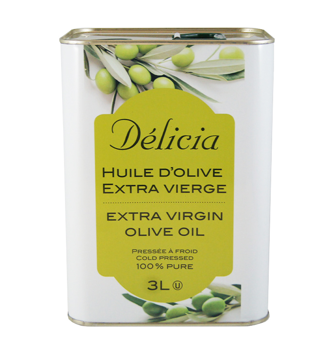 Huile d'olive extra vierge Delicia 3L