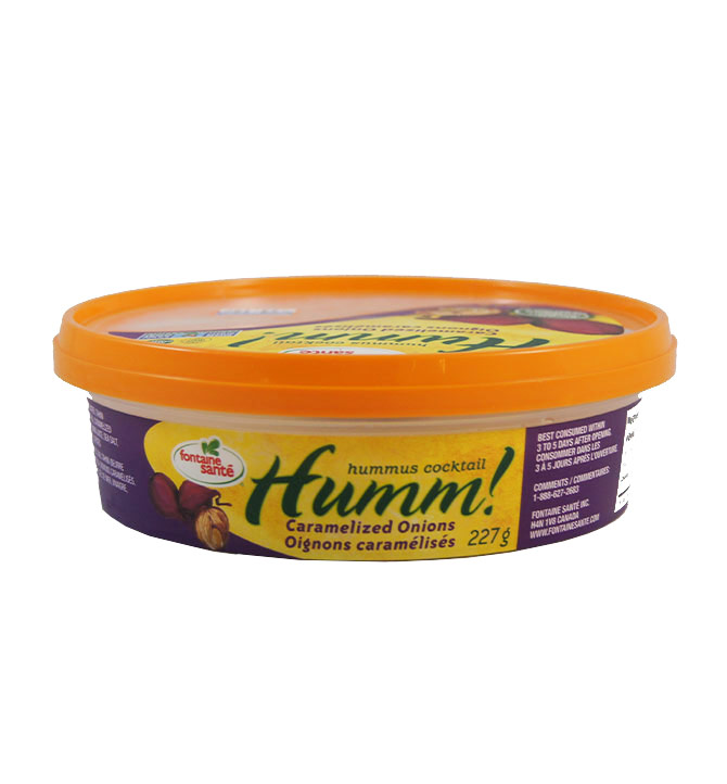 Hummus oignons caramélisés Fontaine Santé 227g