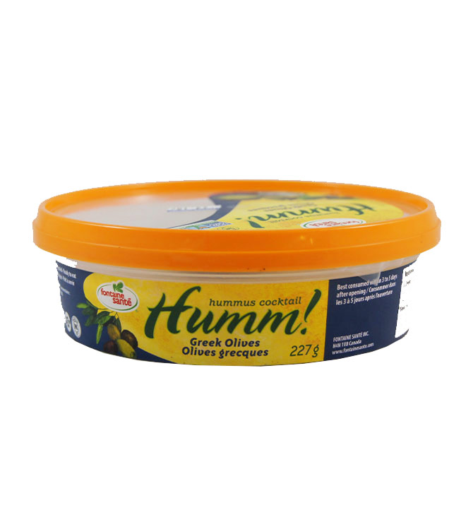 Hummus olives grecques Fontaine Santé 227g