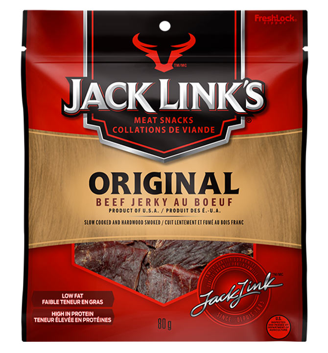 Viande Séchée Original au Boeuf Jack Link's 80g