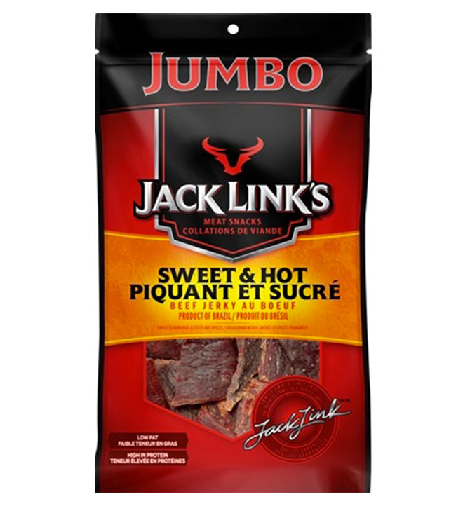 Viande séchée Jack Links Piquant Sucré Jumbo 230g