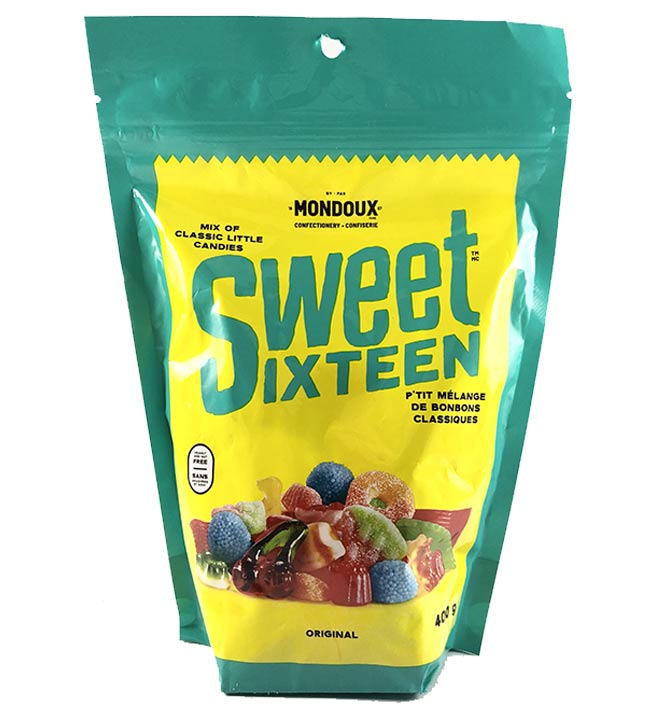 Jujubes mélange classique sweet Sixteen 400g