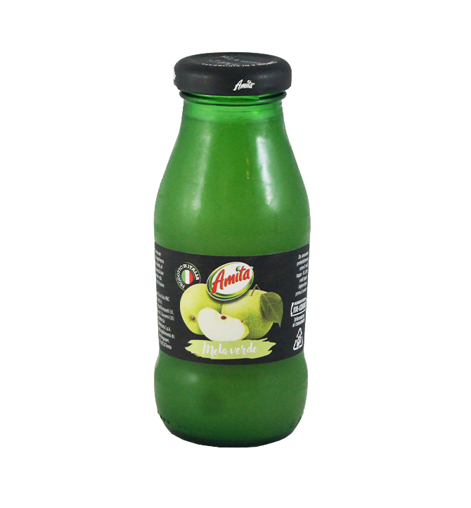 Jus de pomme verte fait en Italie