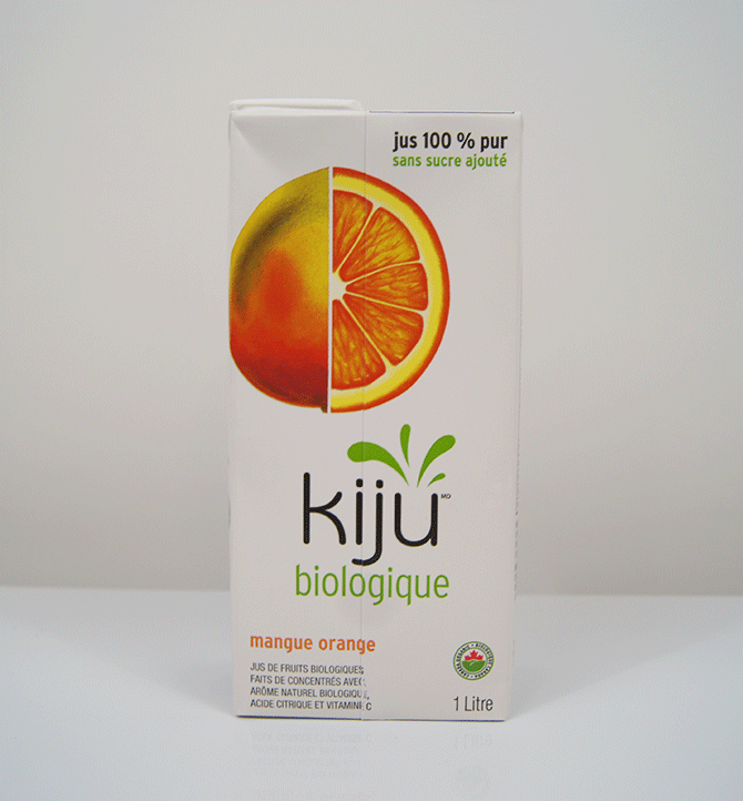 Jus mangue orange Kiju 1L