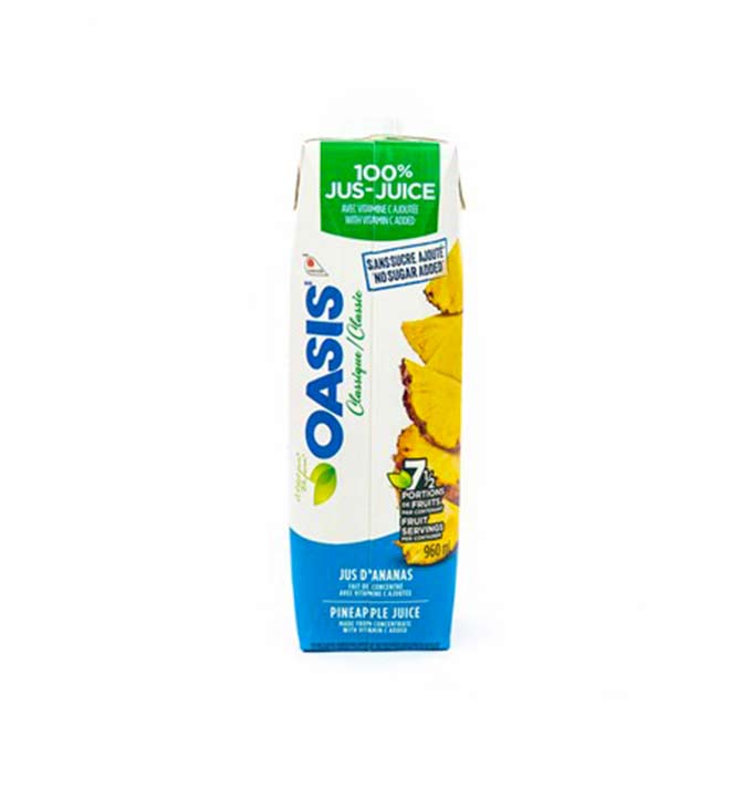 Jus d'ananas Oasis 960ml