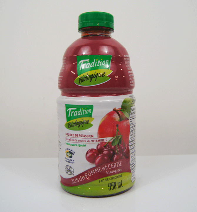 Jus pomme cerise Tradition 950ml