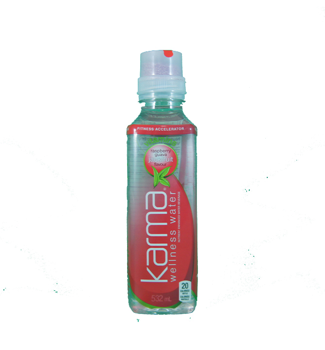 Karma wellness water vitamines raspberry guava jackfruit flavour 532 ml