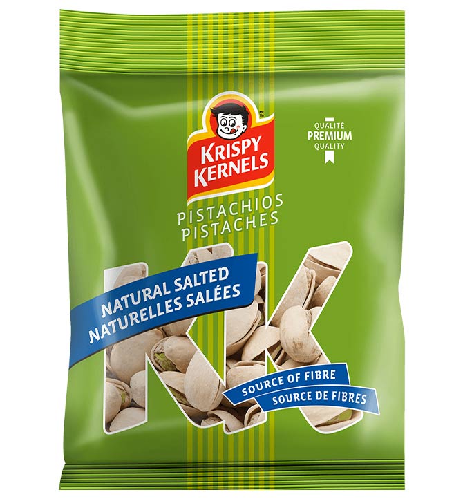 Pistaches Naturelles Salées Krispy Kernels 60g