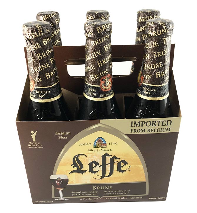 Leffe brune 6x330ml