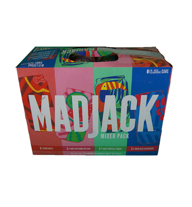 Madjack mixer pack 12x355ml