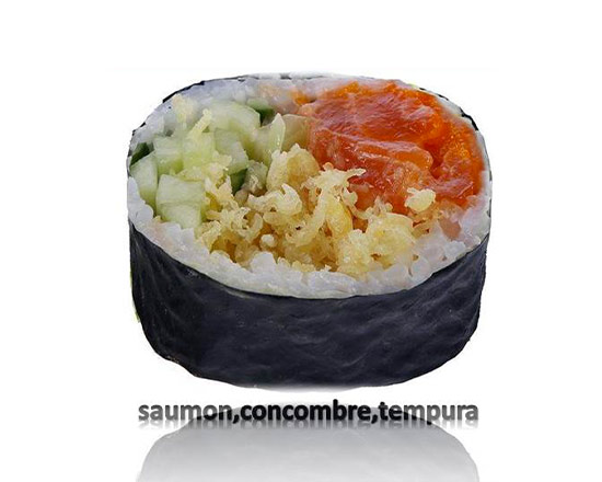 Futomaki au saumon épicé
