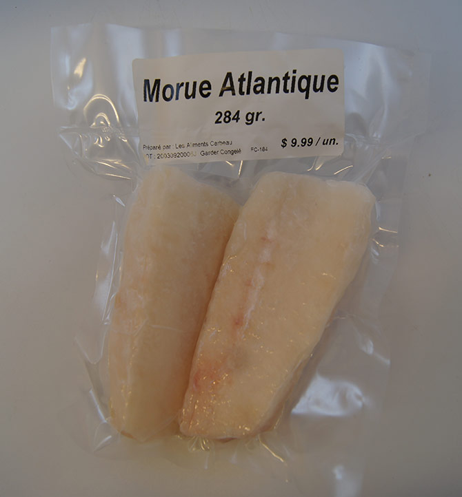 Morue longe Atlantique 284g