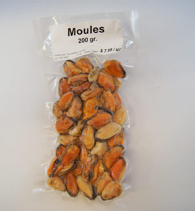 Moules 200g