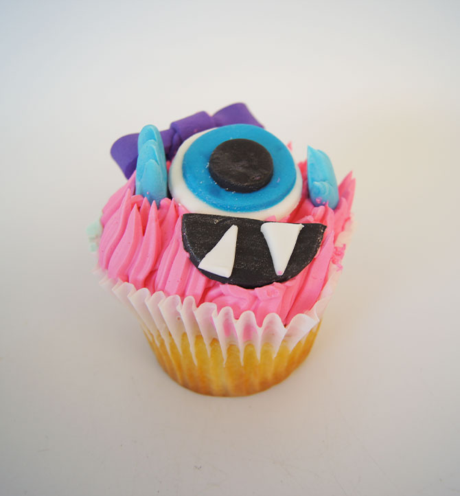 Cup cake Monster Inc