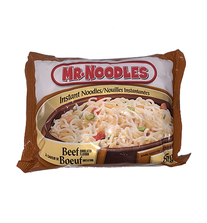 Nouilles Instantanees Boeuf Mr Noodle 85g