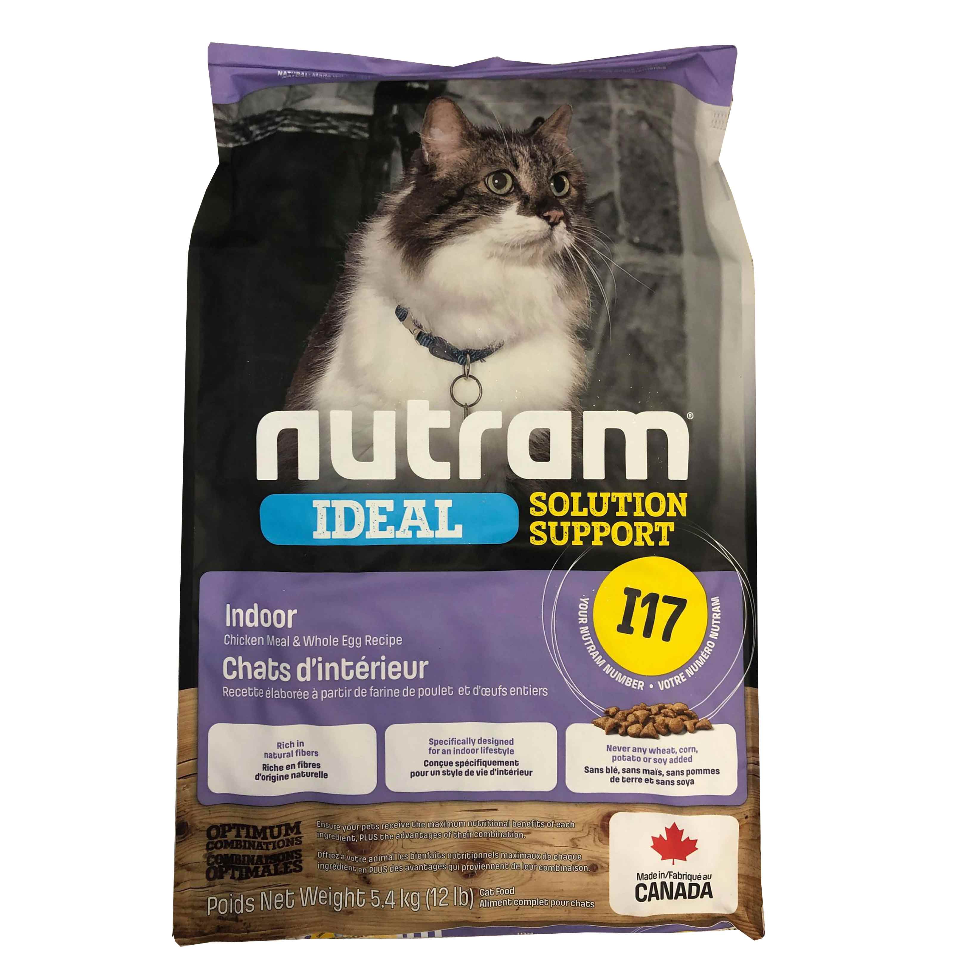 Nutram I17 Idéal - Chat d'intérieur