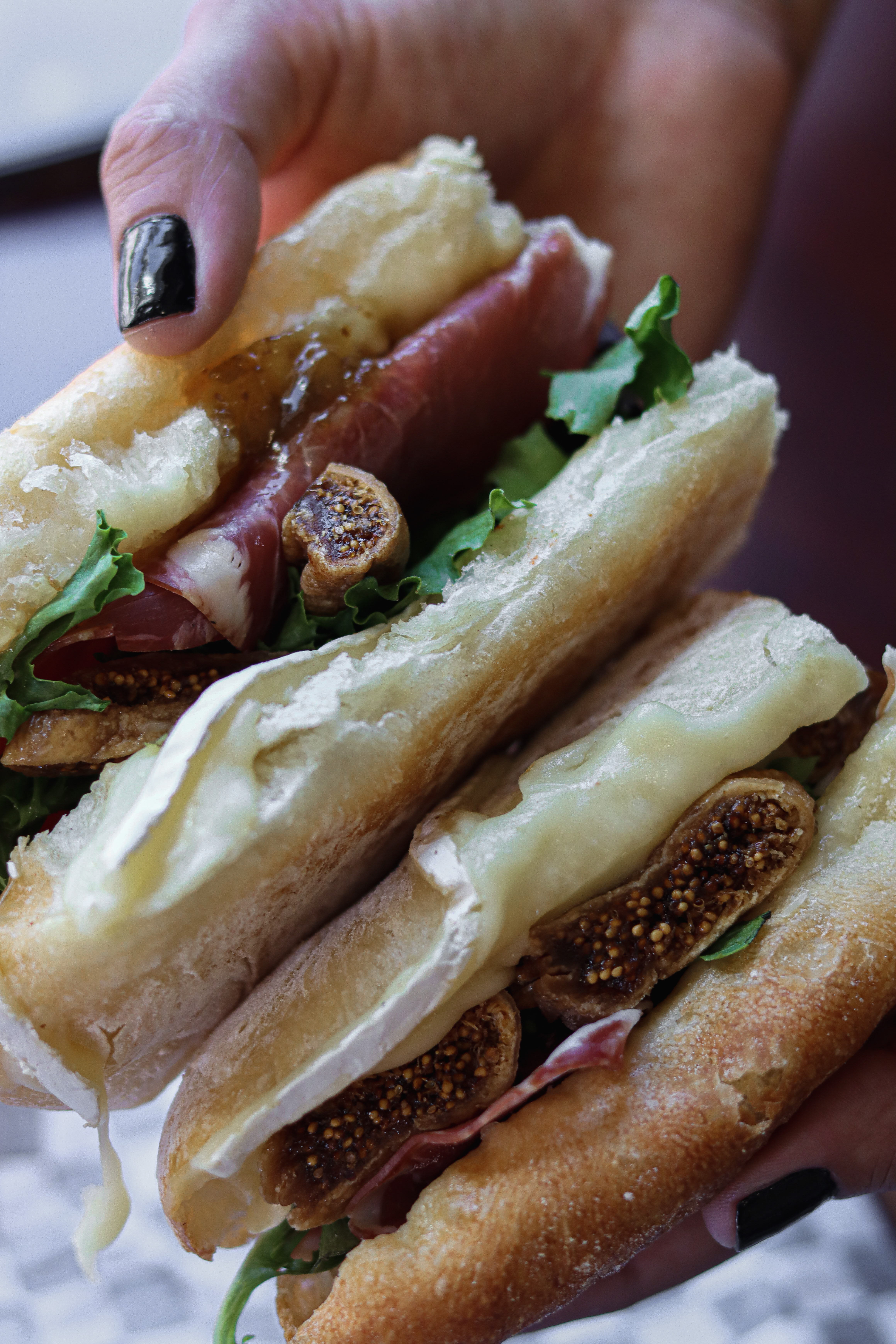 Prosciutto, Brie & Figues