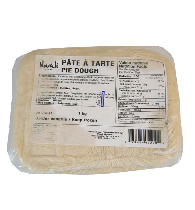 Pâte à tarte novali 1kg