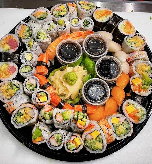 Plateau de sushi