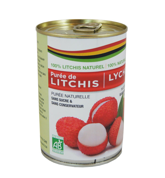 Purée de litchis