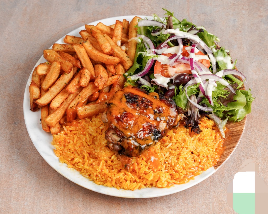 assiette de poulet
