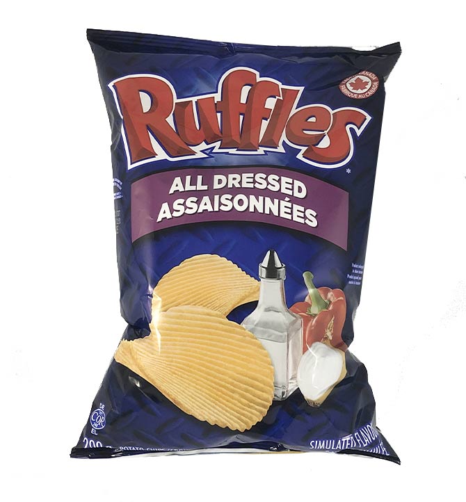 Ruffles Assaisonnées 200g