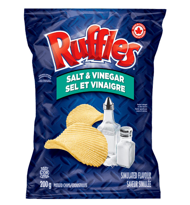 Ruffles Sel et Vinaigre 200g