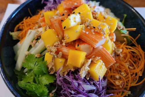 Poke Bowl Mangue et Goberge