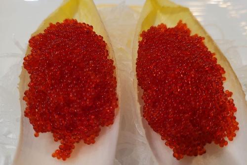 2 Sashimi Tobiko (Caviar de Poison Volant)