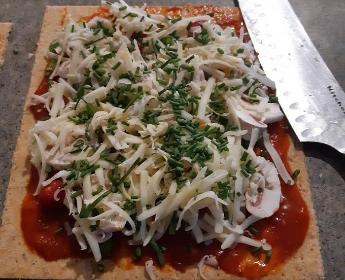 Pizza végé carré (4)