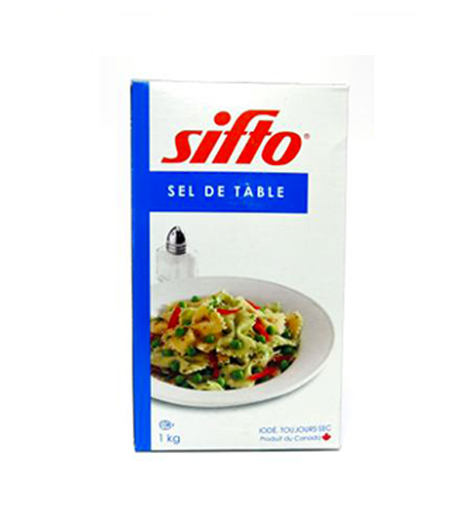 Sel de table Sifto 1kg