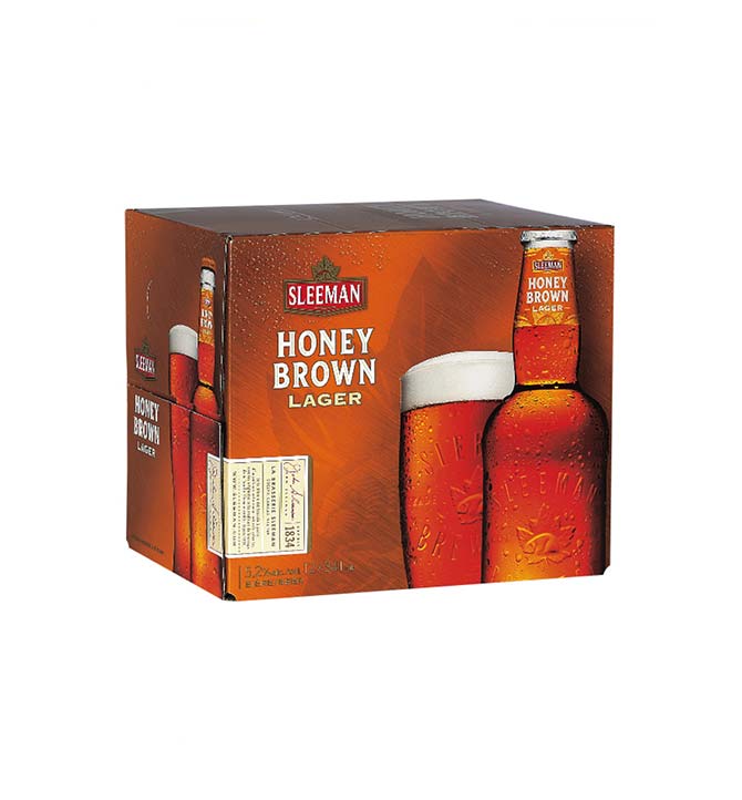 Sleeman Honey Brown 12x 341ml