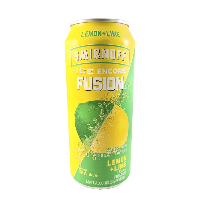 Smirnoff ice lime et citron 473ml