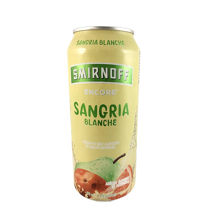 Smirnoff ice sangria blanche 473ml