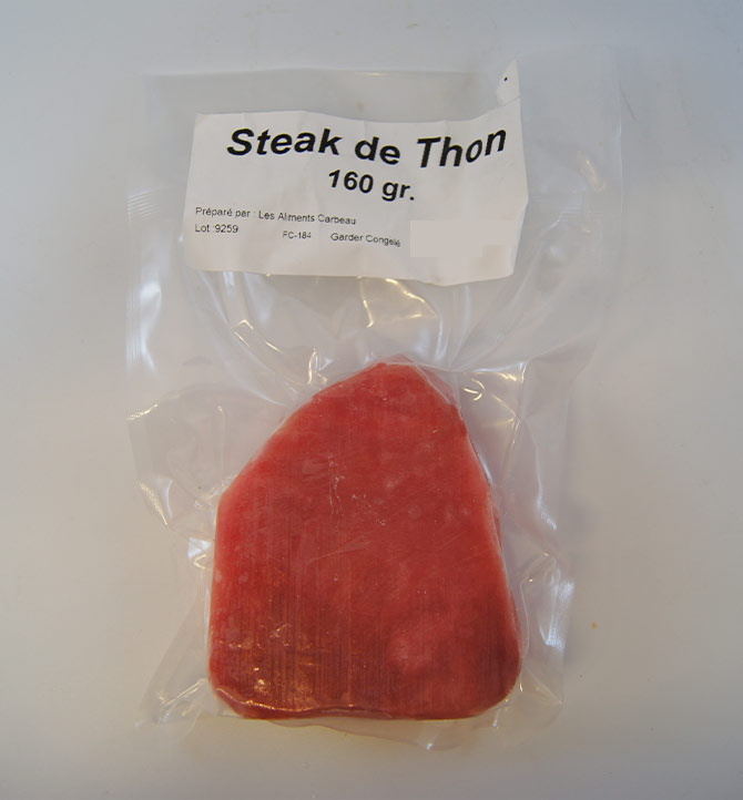 Steak de thon 160g