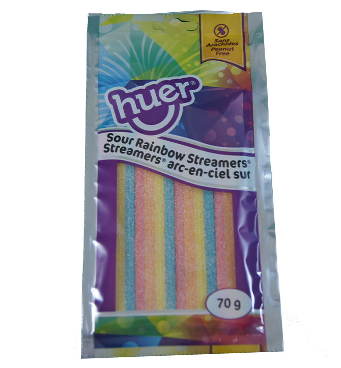 Streamers arc en ciel Huer 70g