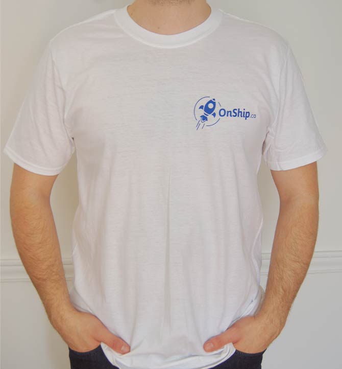 T-shirt blanc onship.ca