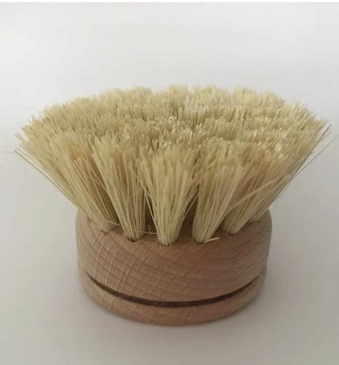 Eco & Eco - Tête de brosse à vaiselle en bois