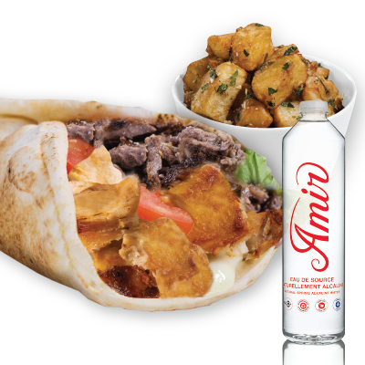 Trio Mixte Shish Taouk et Shawarma